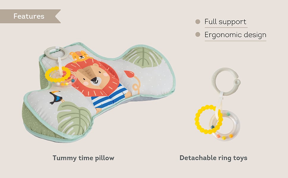Almohada Para Tu Bebe Tummy Time Taftoys