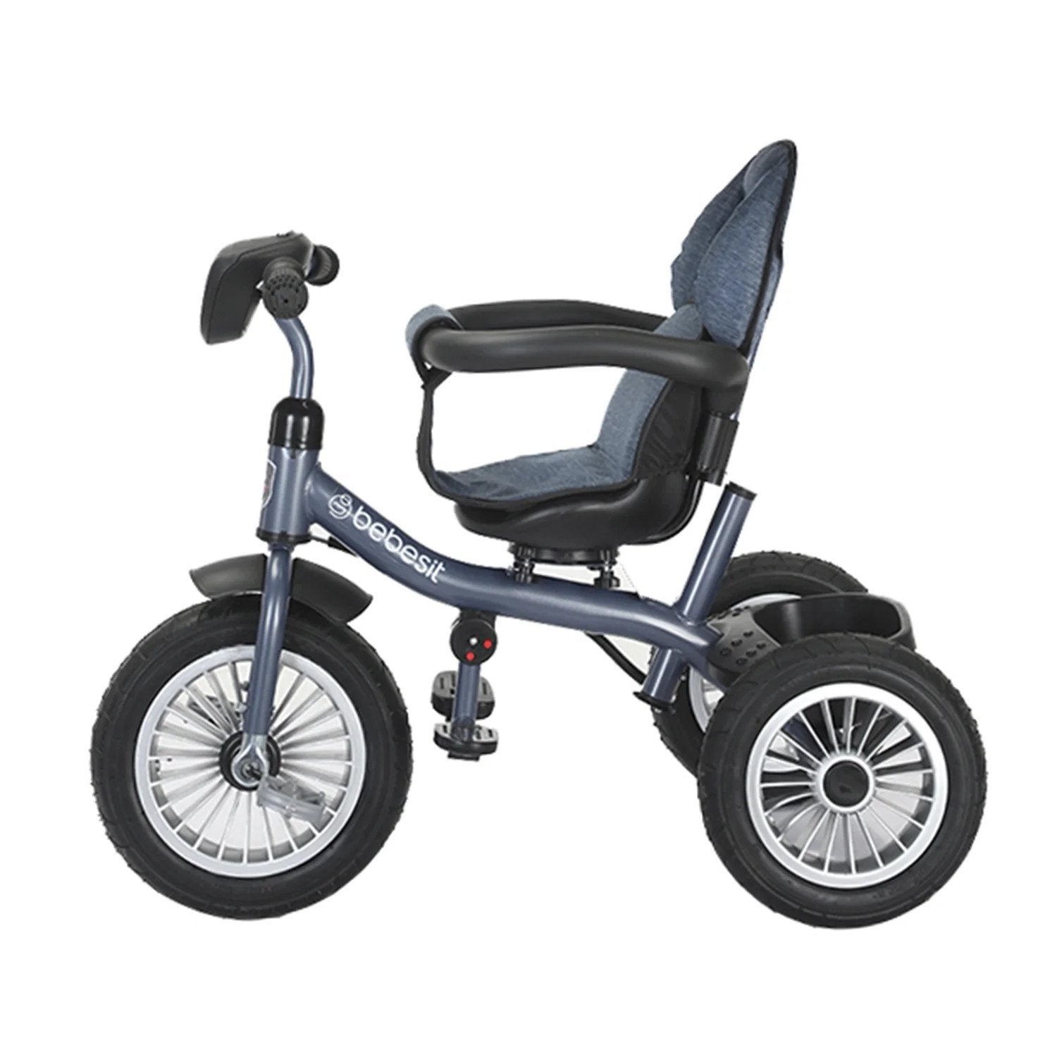 Triciclo Paseo Infantil 360 1326 Lx Azul Bebesit