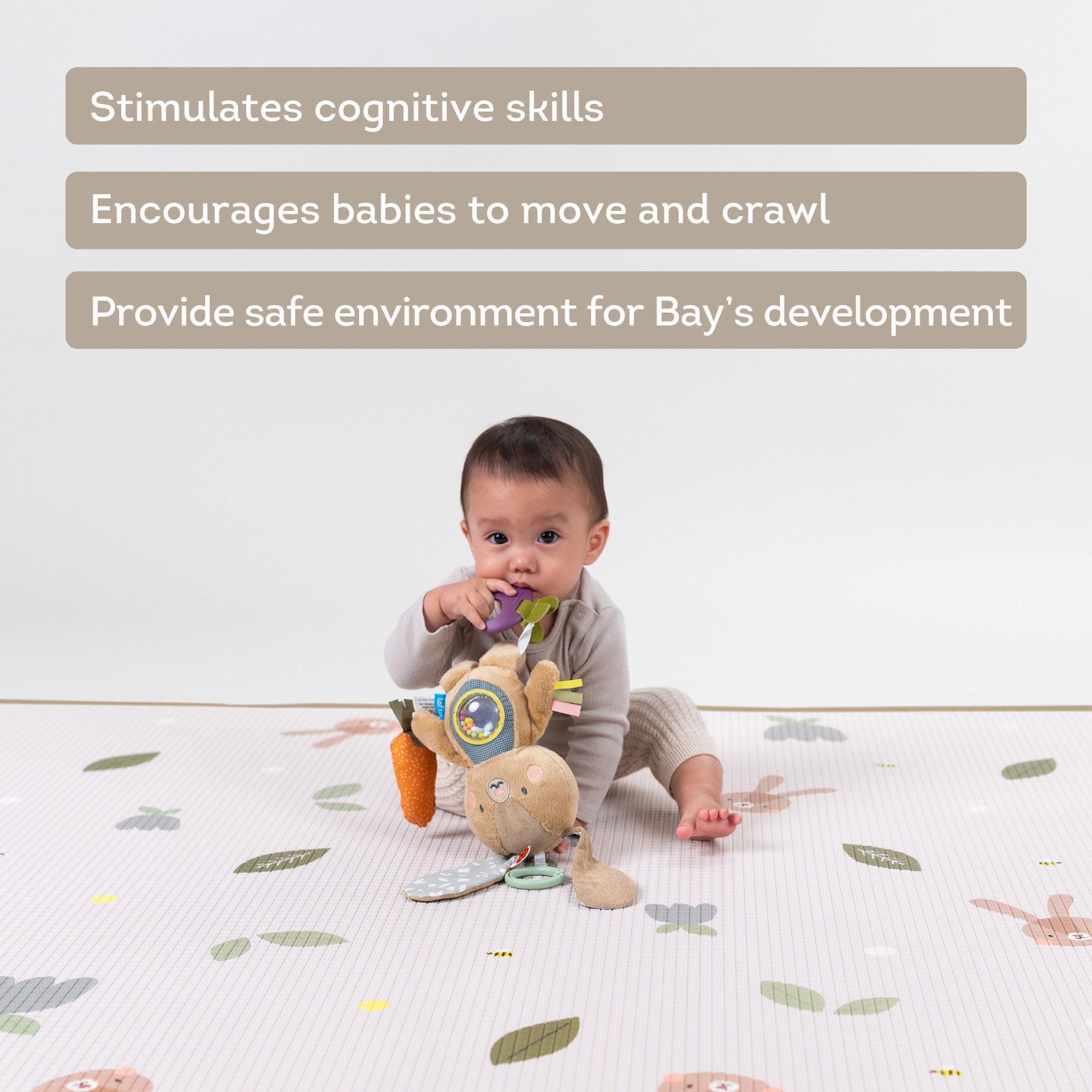 Mat Infantil Roll & Play Taftoys