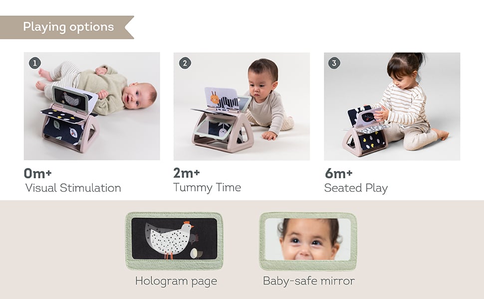 Libro De Aprendizaje Black & White Taf Toys