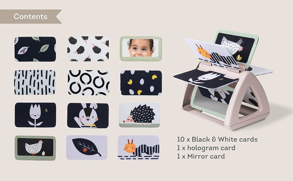 Libro De Aprendizaje Black & White Taf Toys