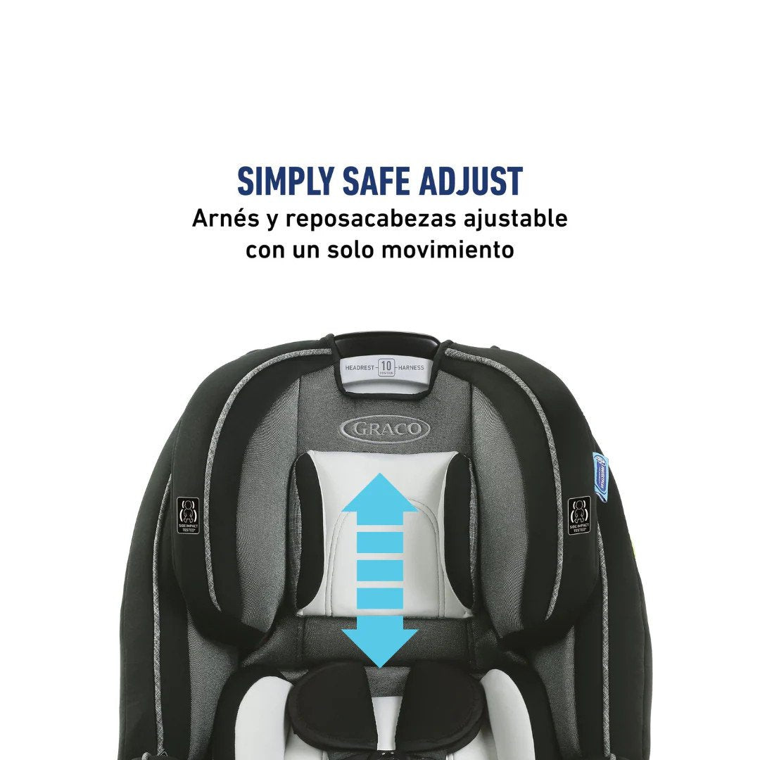 Silla De Auto Convertible 4ever Dlx 4 En 1 Fairmont