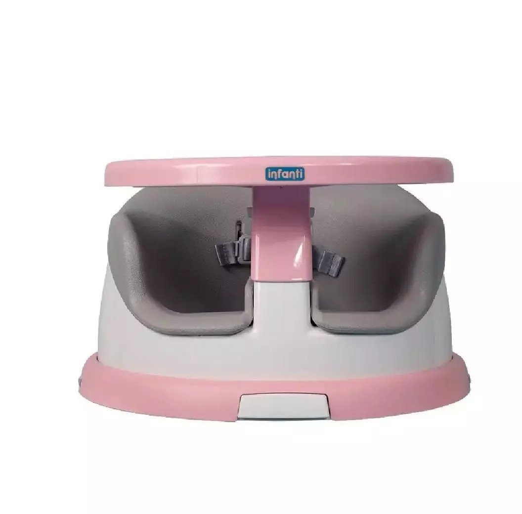 Silla De Comer Portátil & Giratoria I-twist Rosado