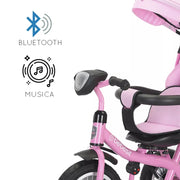 Triciclo Paseo Infantil 360 1326 Lx Rosa Bebesit