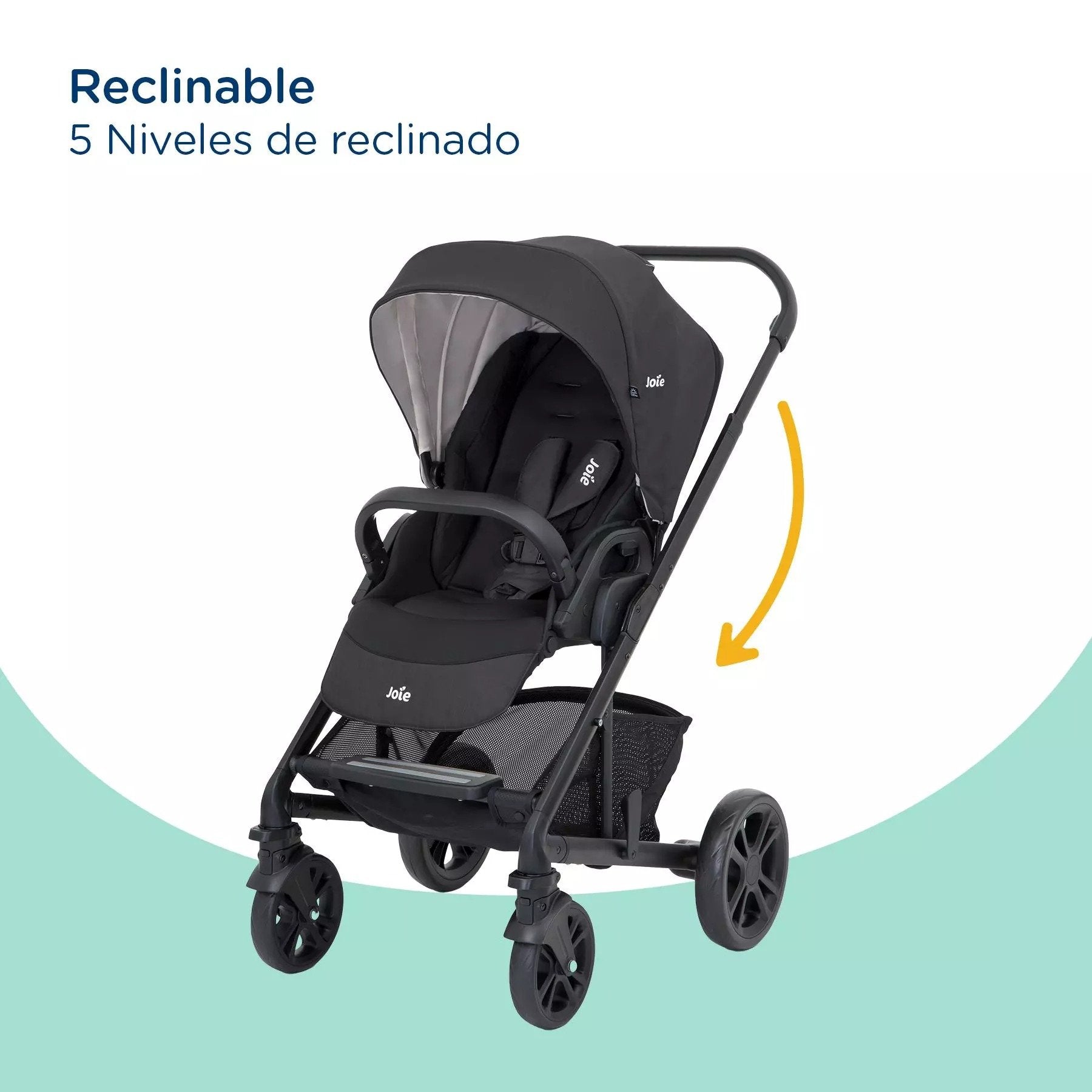 Coche Travel System Chrom Trio Ember Joie