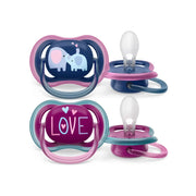 Chupete Ultra Air 18M niña