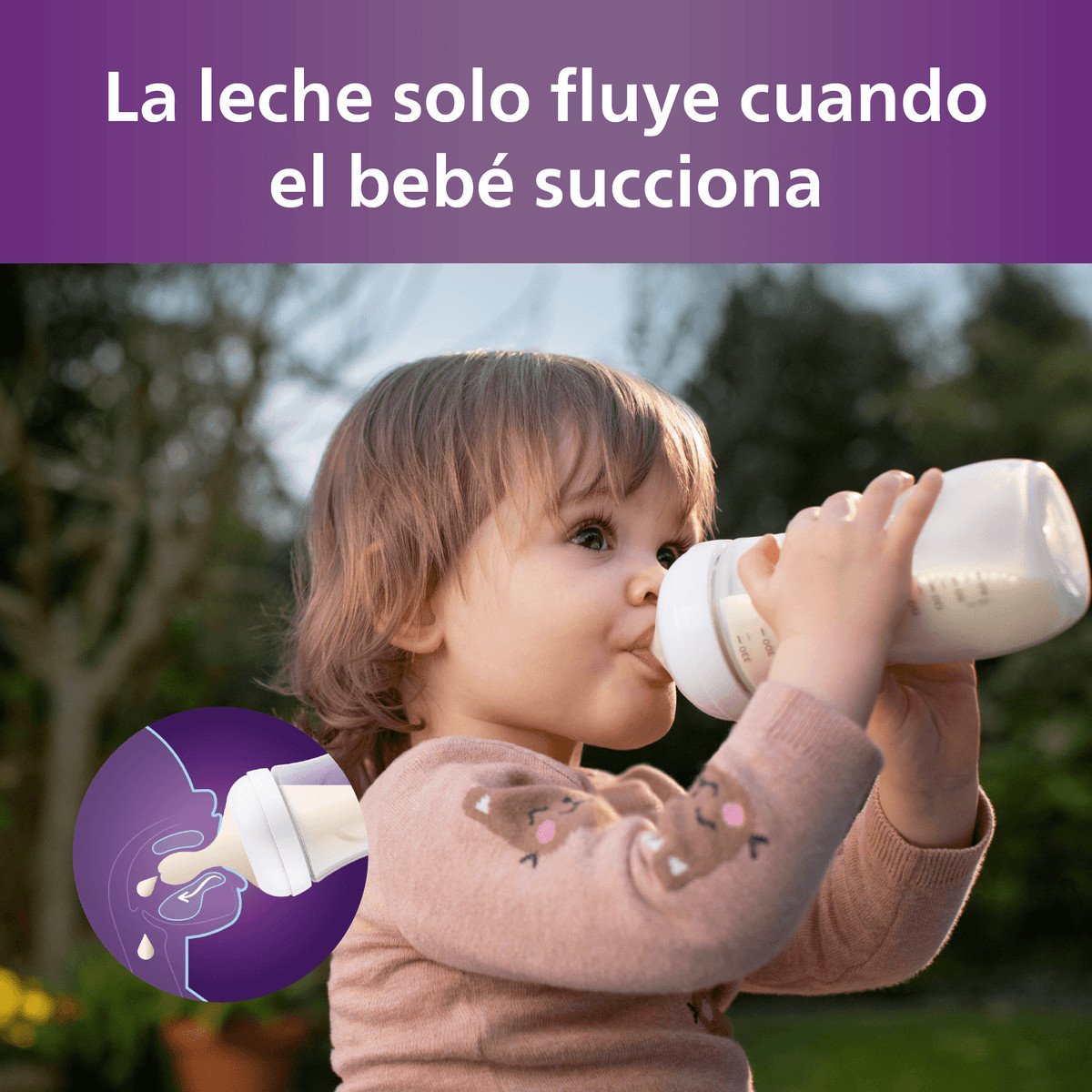 Tetinas Natural Response 1m+ 2 Piezas Flujo 3