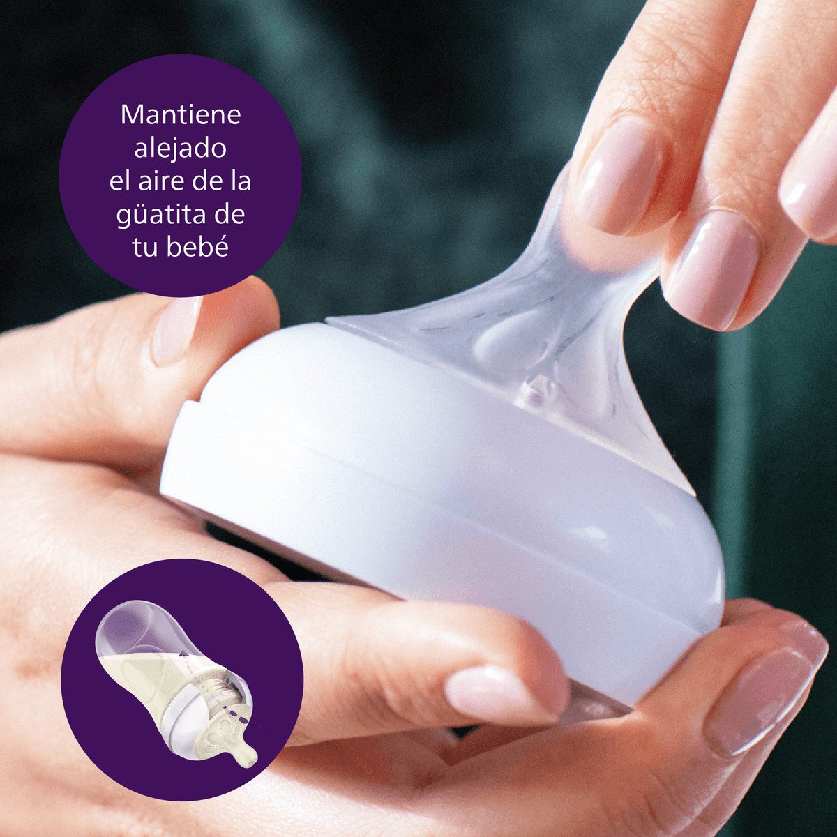 Tetinas Natural Response 1m+ 2 Piezas Flujo 3