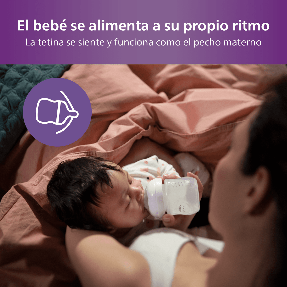 Mamadera Natural Response Pack 2 Und 125ml