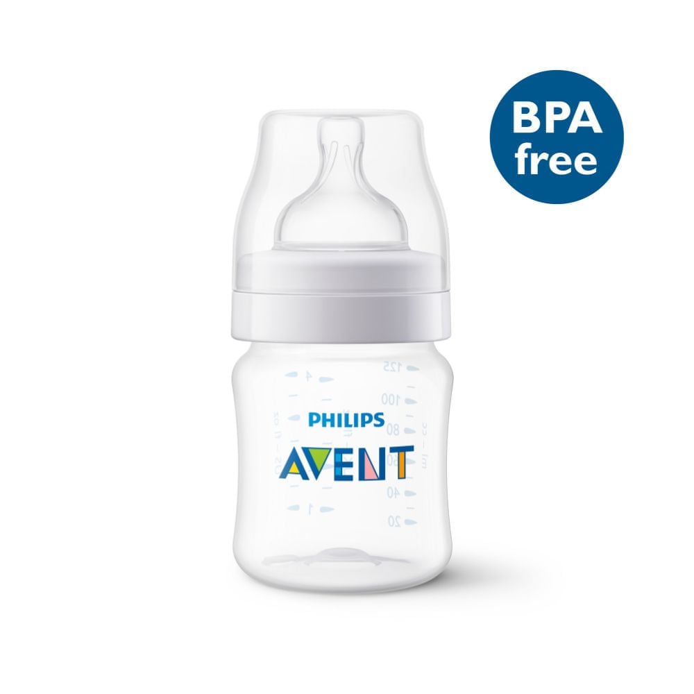 Mamadera Anticólic Avent 125ml Hangtang