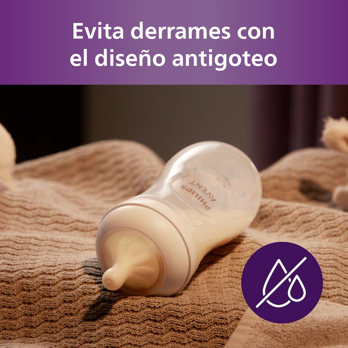 Set 3 Mamaderas Natutal Response 125 Ml, 260 Ml, 330 Ml