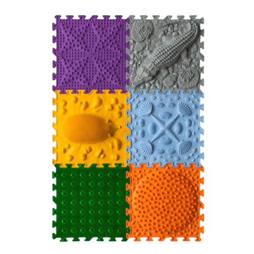 Alfombra Sensorial 6 Piezas Ortonature