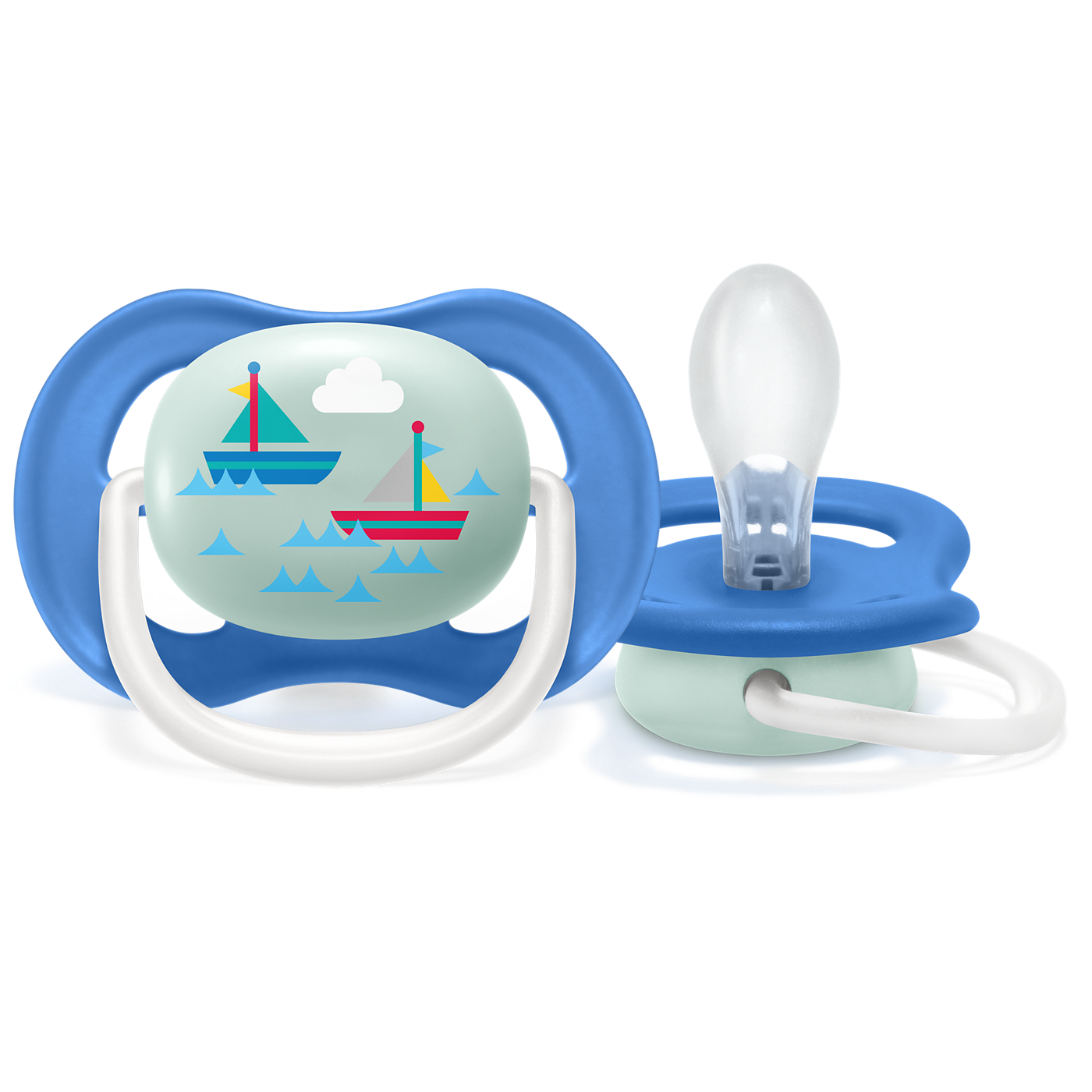 Chupete Ultra Air Collection, Barcos 6-18m , x1 unidad