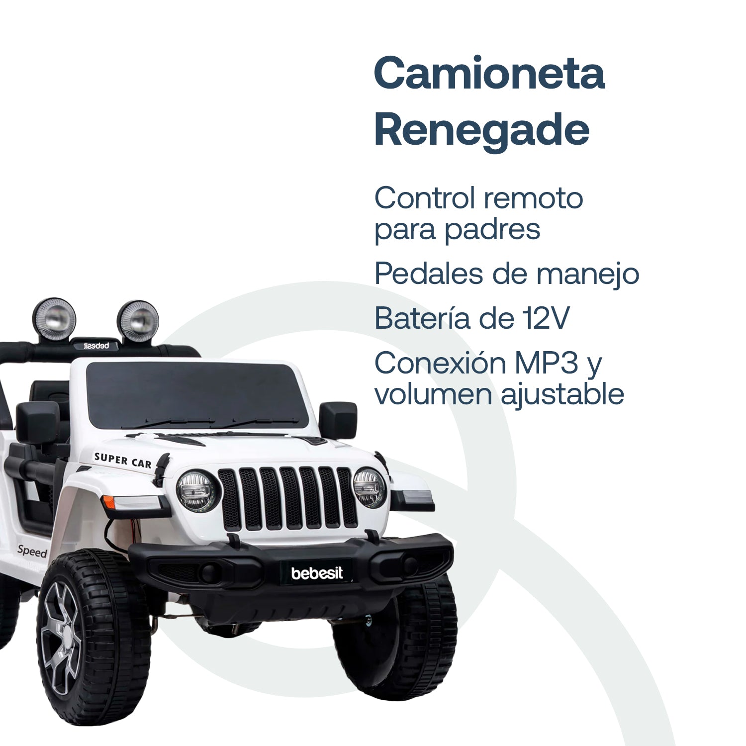 Camioneta Renegade Blanca