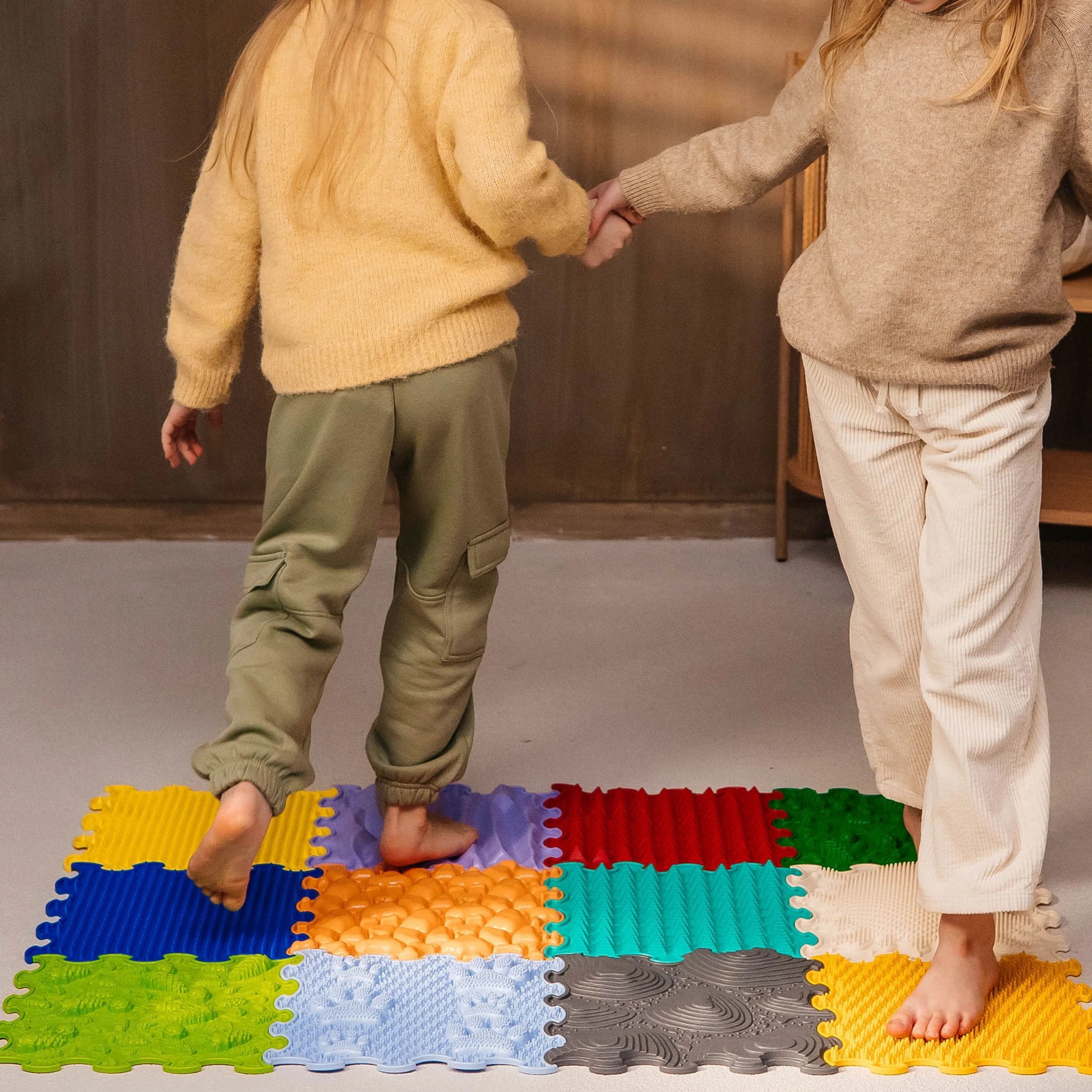 Alfombra Sensorial 12 Piezas Ortoto