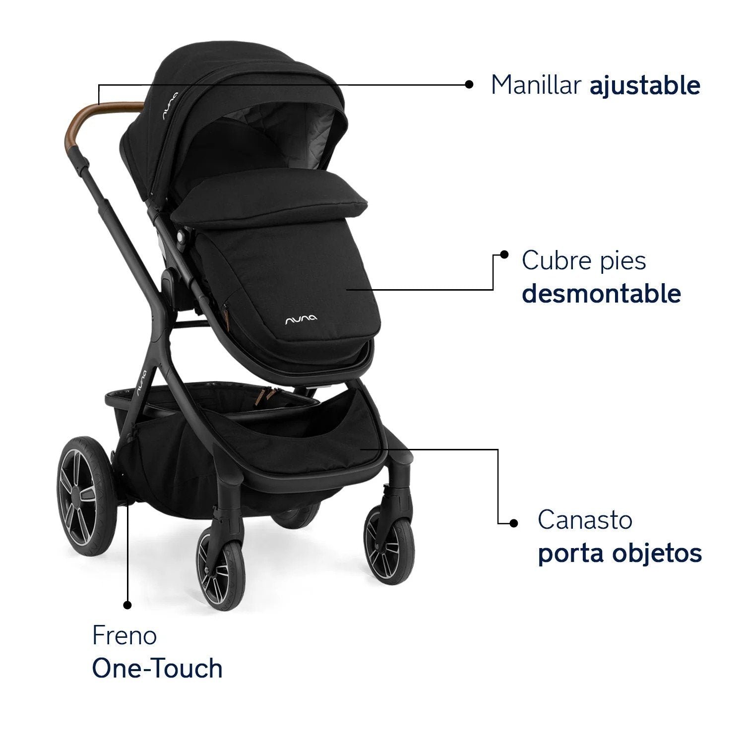 Coche De Paseo Demi Grow Evergreen Nuna
