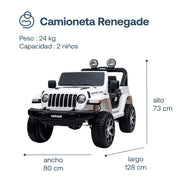 Camioneta Renegade Blanca