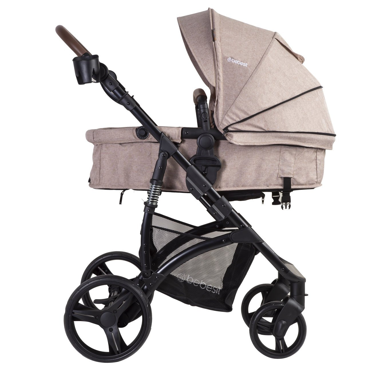 Coche Cuna Travel System Quest Lx Beige