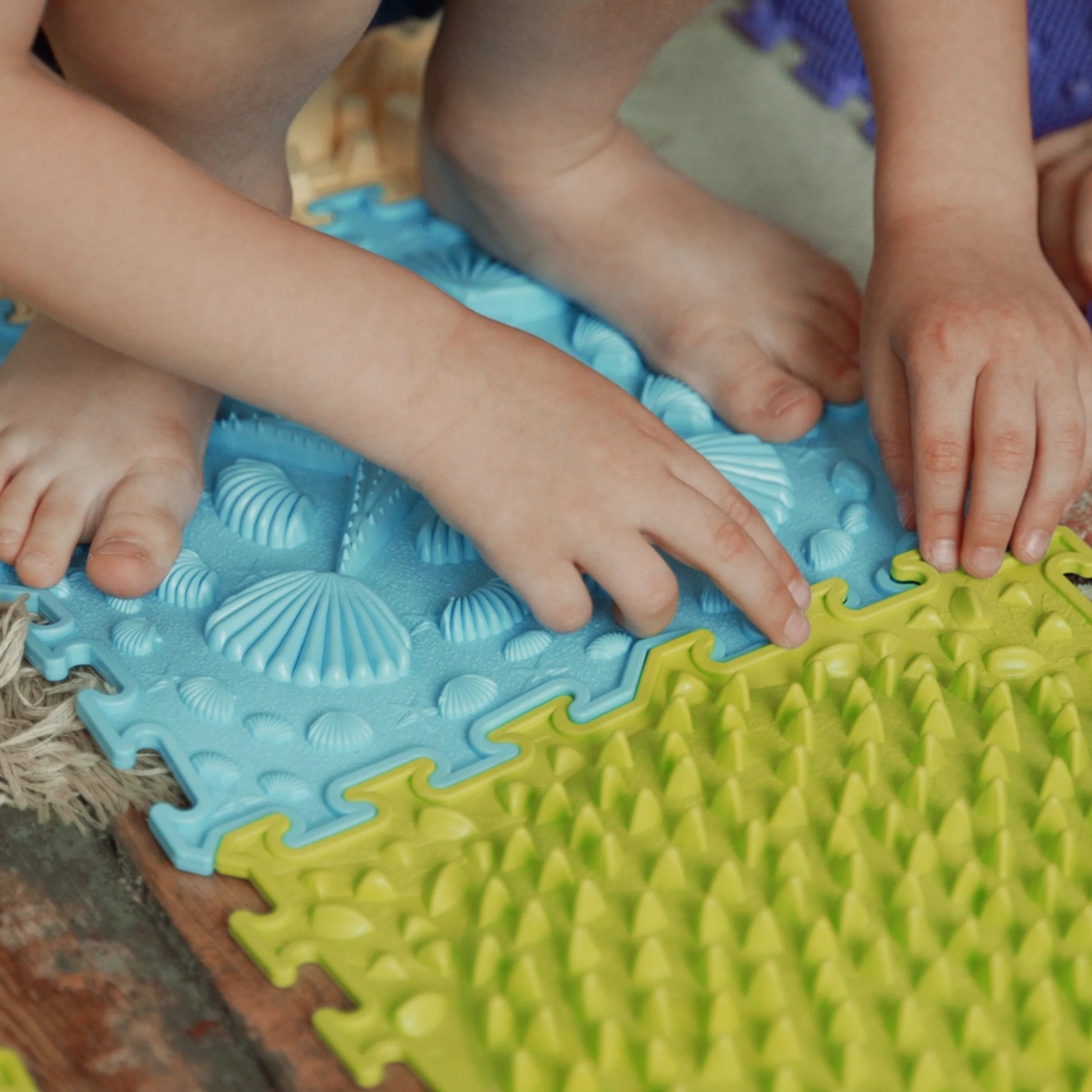 Alfombra Sensorial 6 Piezas Ortonature