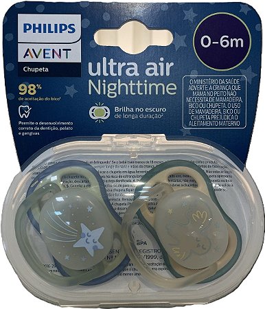 Chupete UA Night 0-6M niño