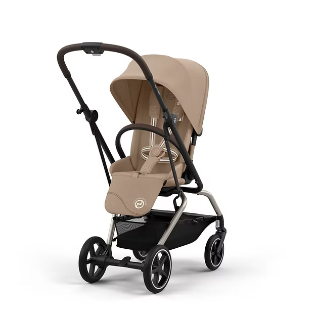Coche Travel System Eezy Twist Plus Almond Beige + Aton B2 + Base