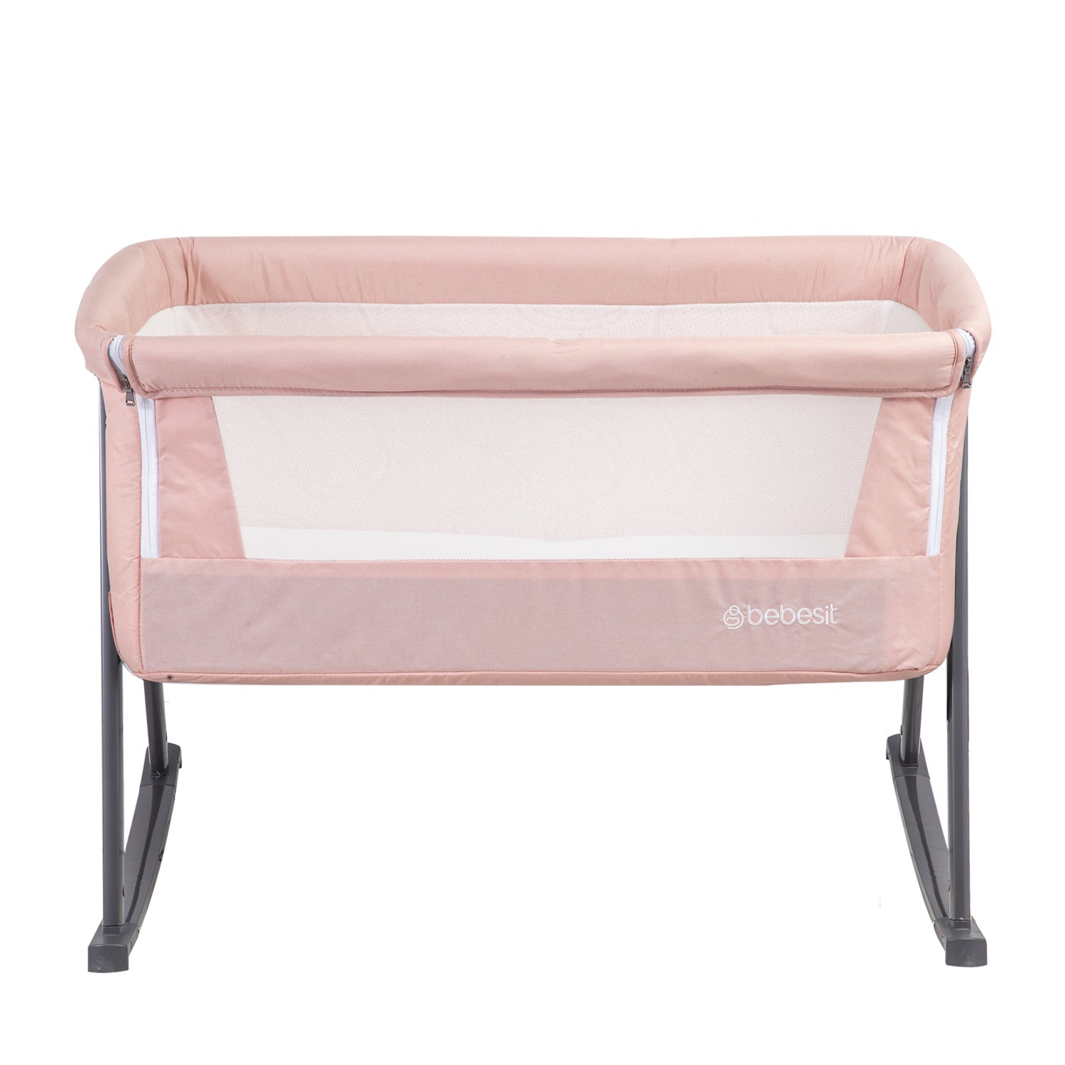 Cuna Colecho Moisés Mecedora Rosada