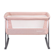 Cuna Colecho Moisés Mecedora Rosada