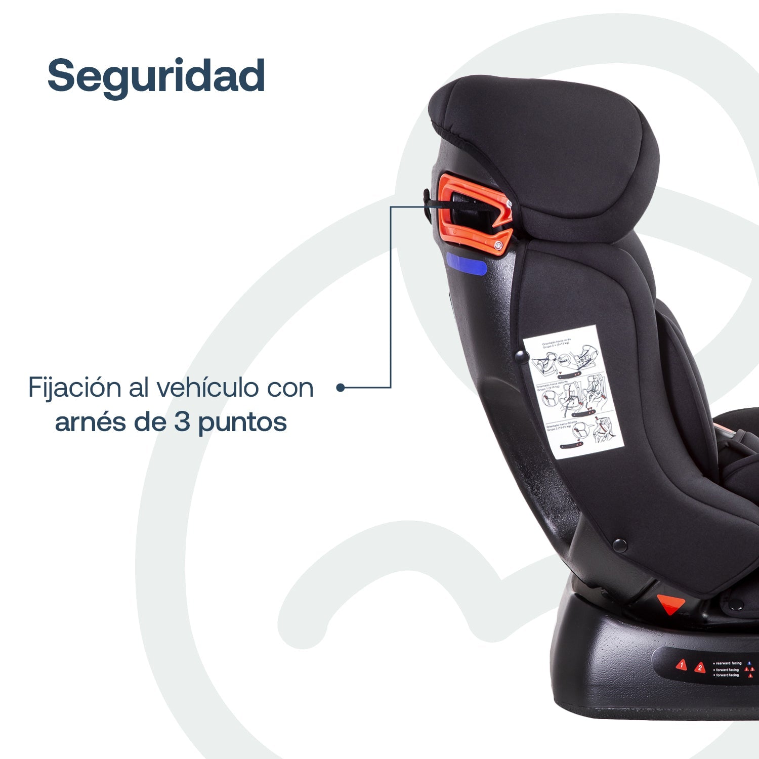 Silla De Auto Convertible Orbit Lx Negro