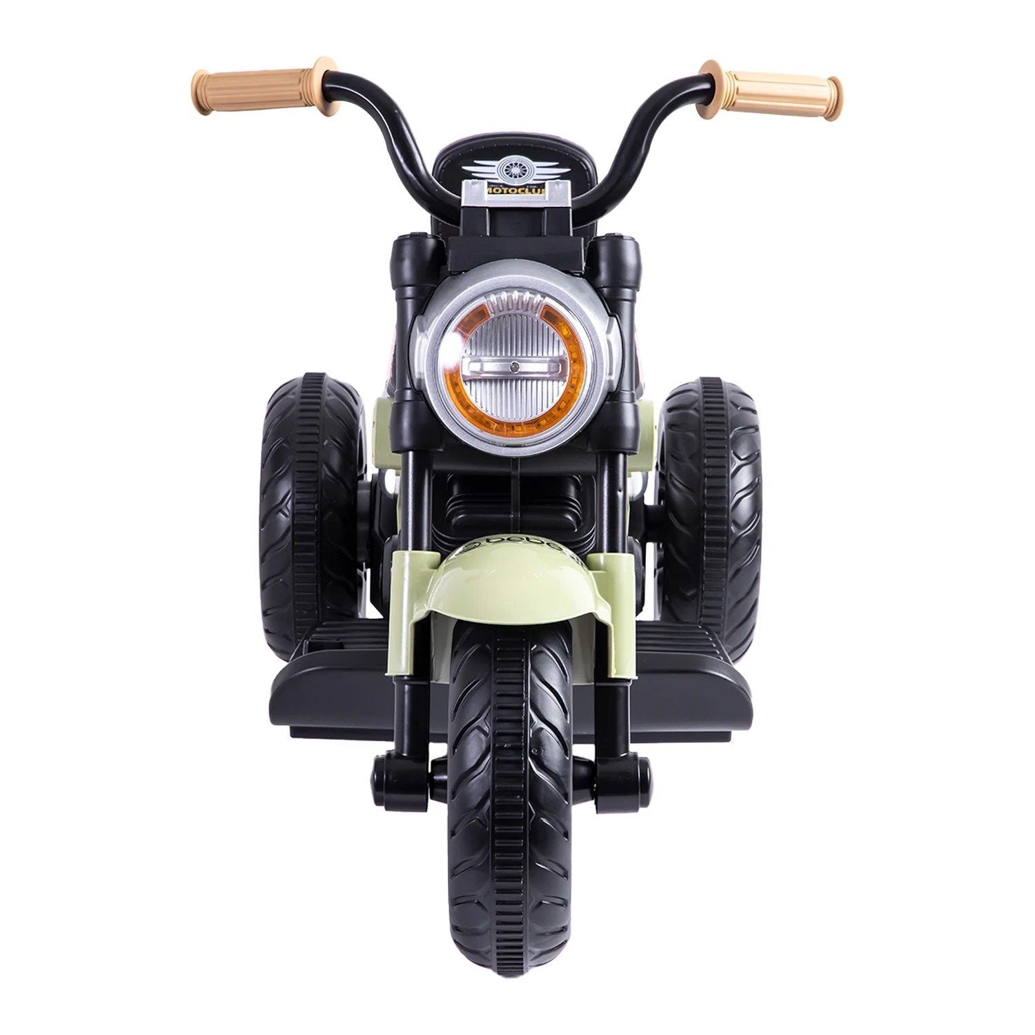 Moto Eléctrica Chopper Verde Bebesit