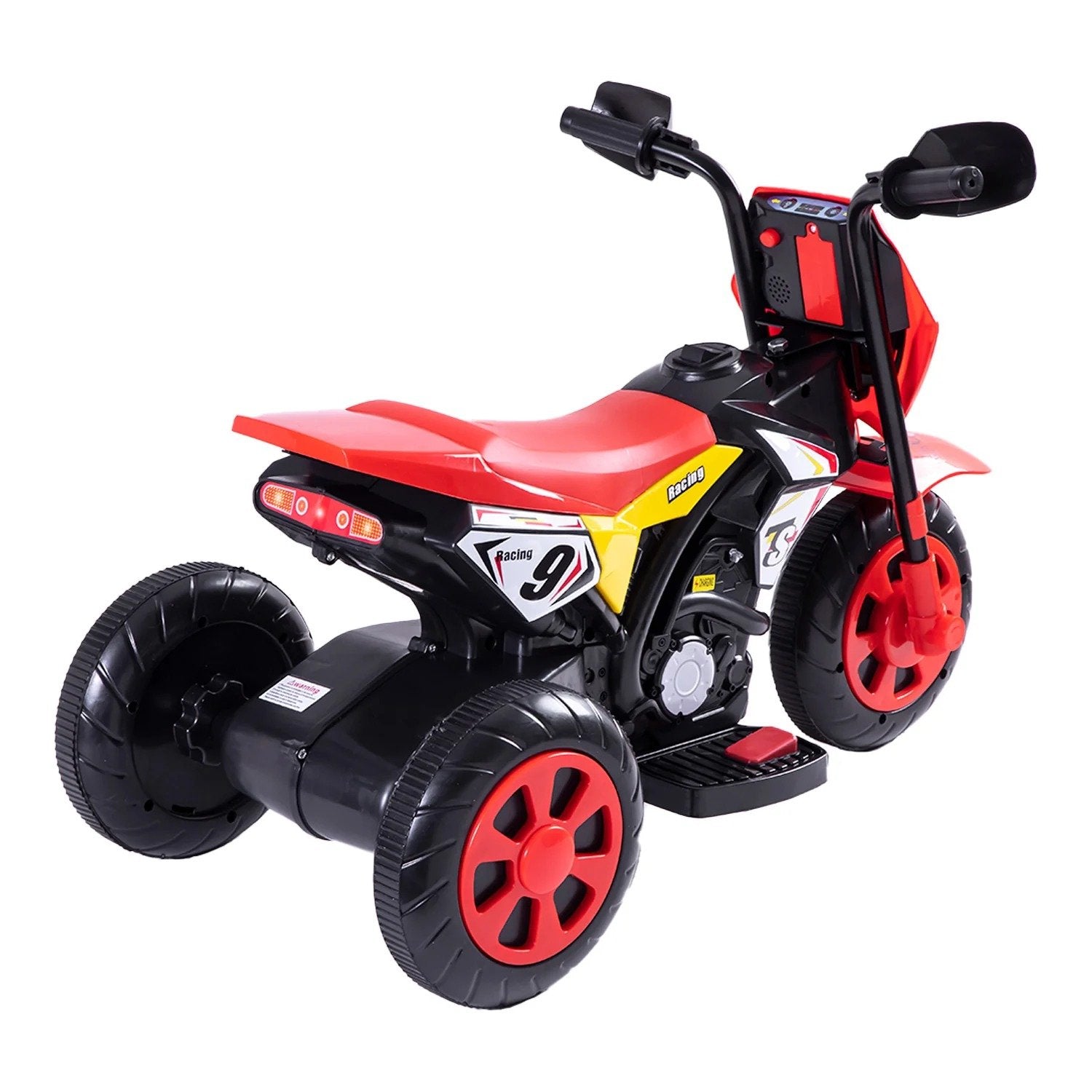 Moto Eléctrica Cross Rojo Bebesit