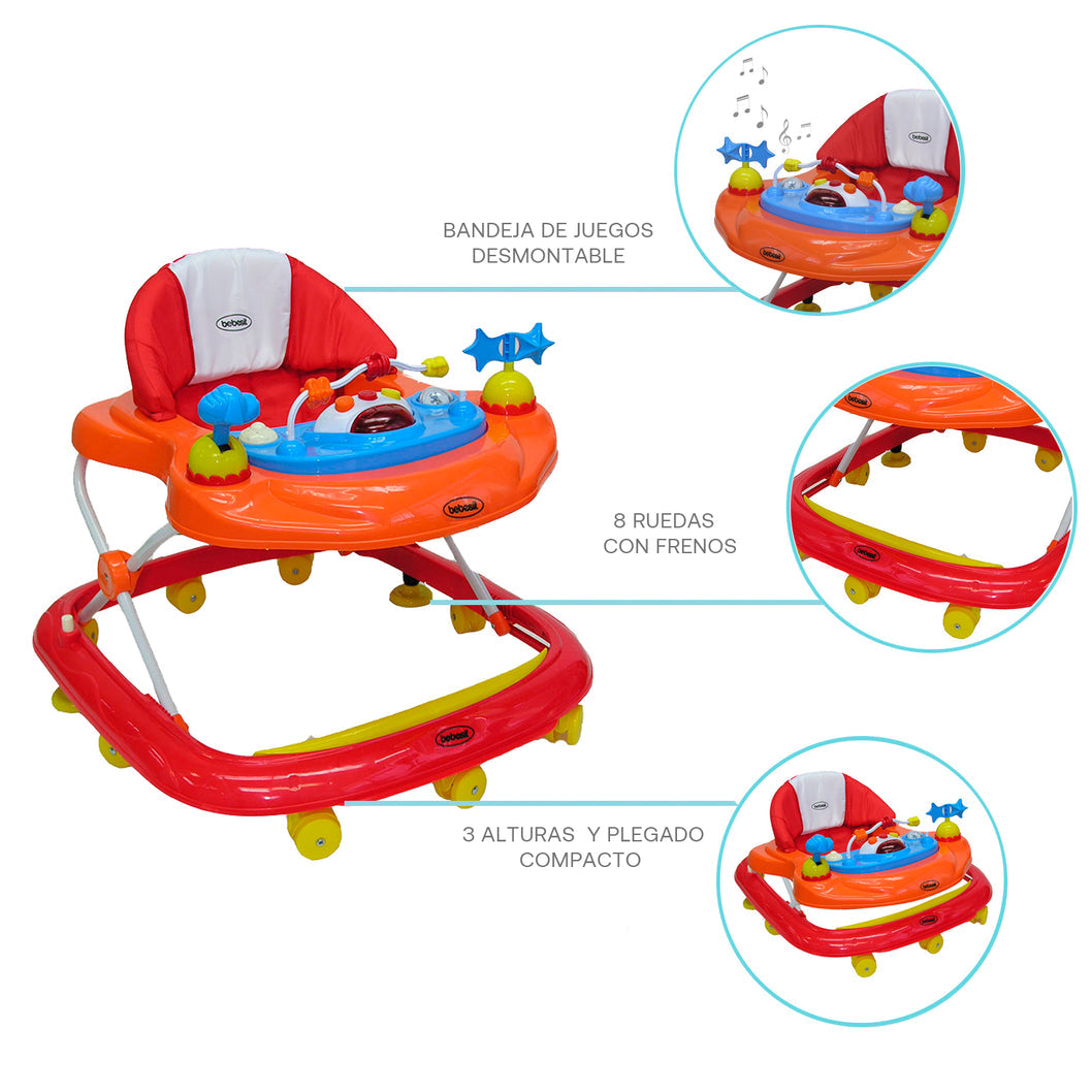 Andador Airbus Naranjo 1201N