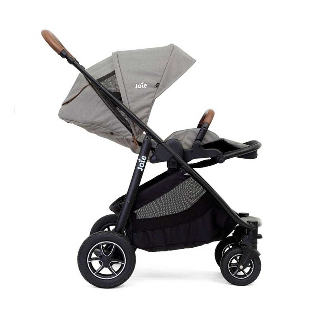 Coche Travel System Versatrax Gray Flannel