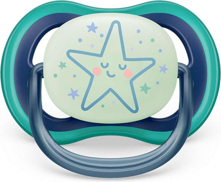 Chupete UA Night 6-18M niño