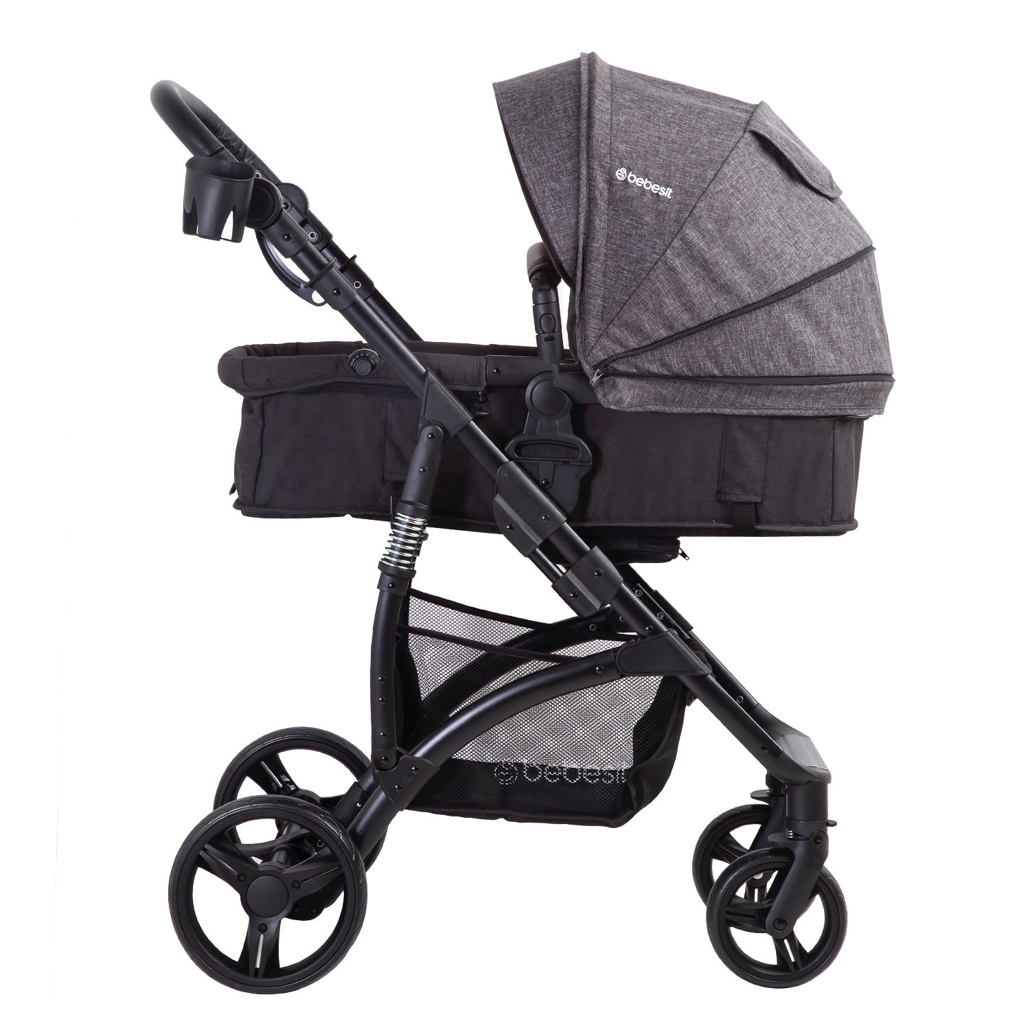 Coche Cuna Travel System Explorer Lx Negro