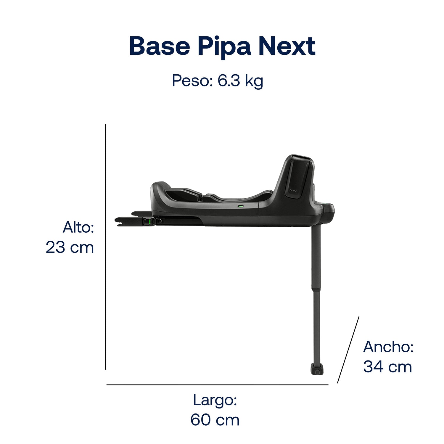 Pipa Next Base Isofix Para Silla De Auto