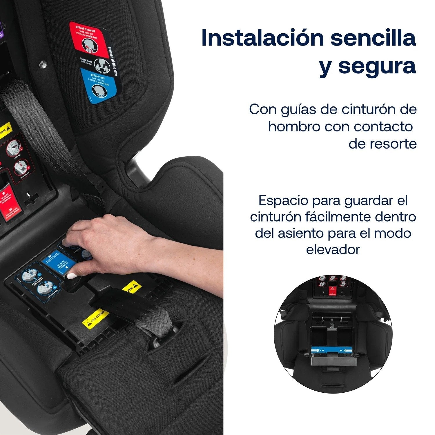 Silla De Auto Convertible Exec Caviar