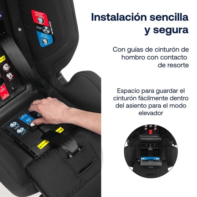 Silla De Auto Convertible Exec Caviar