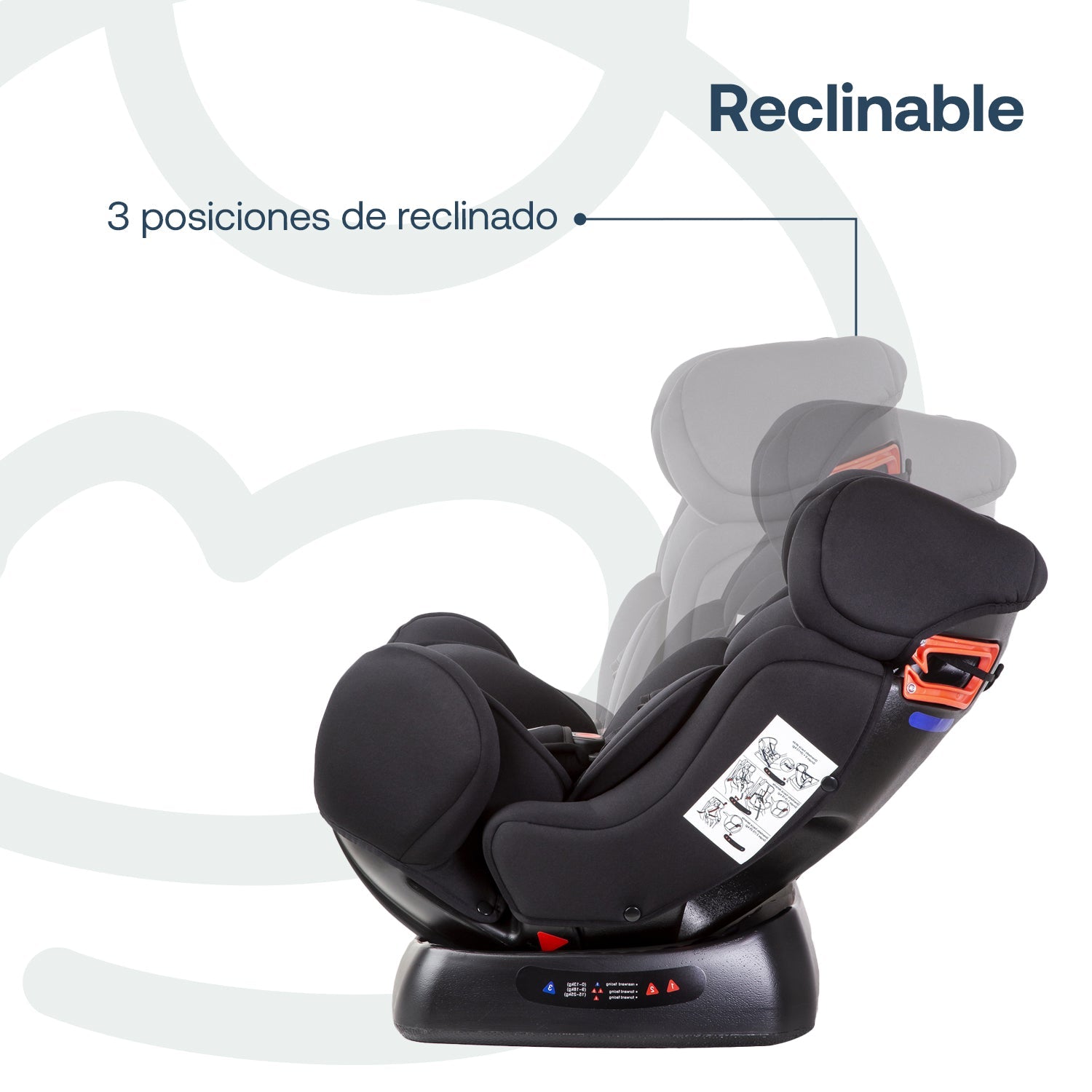 Silla De Auto Convertible Orbit Lx Negro