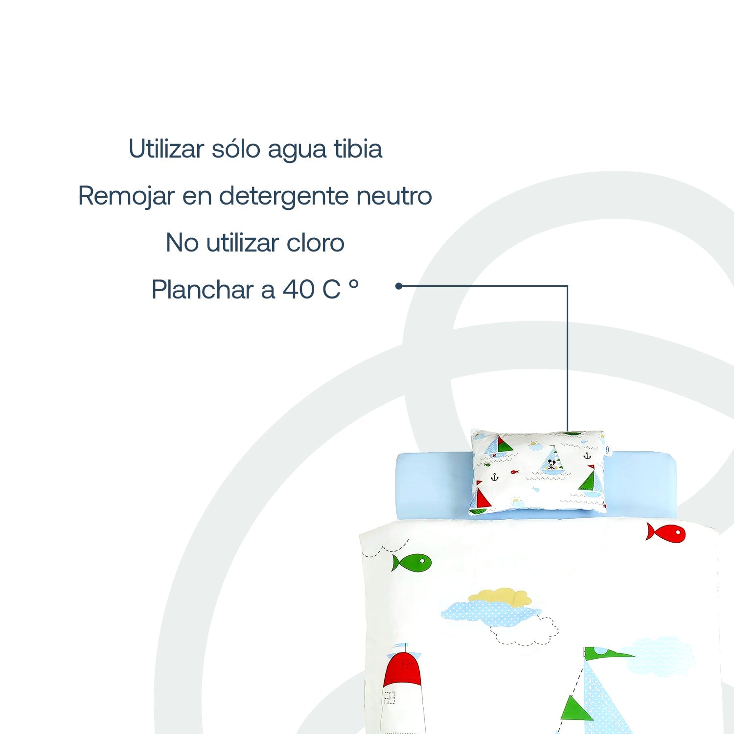 Set De Cuna 5 Piezas Mickey
