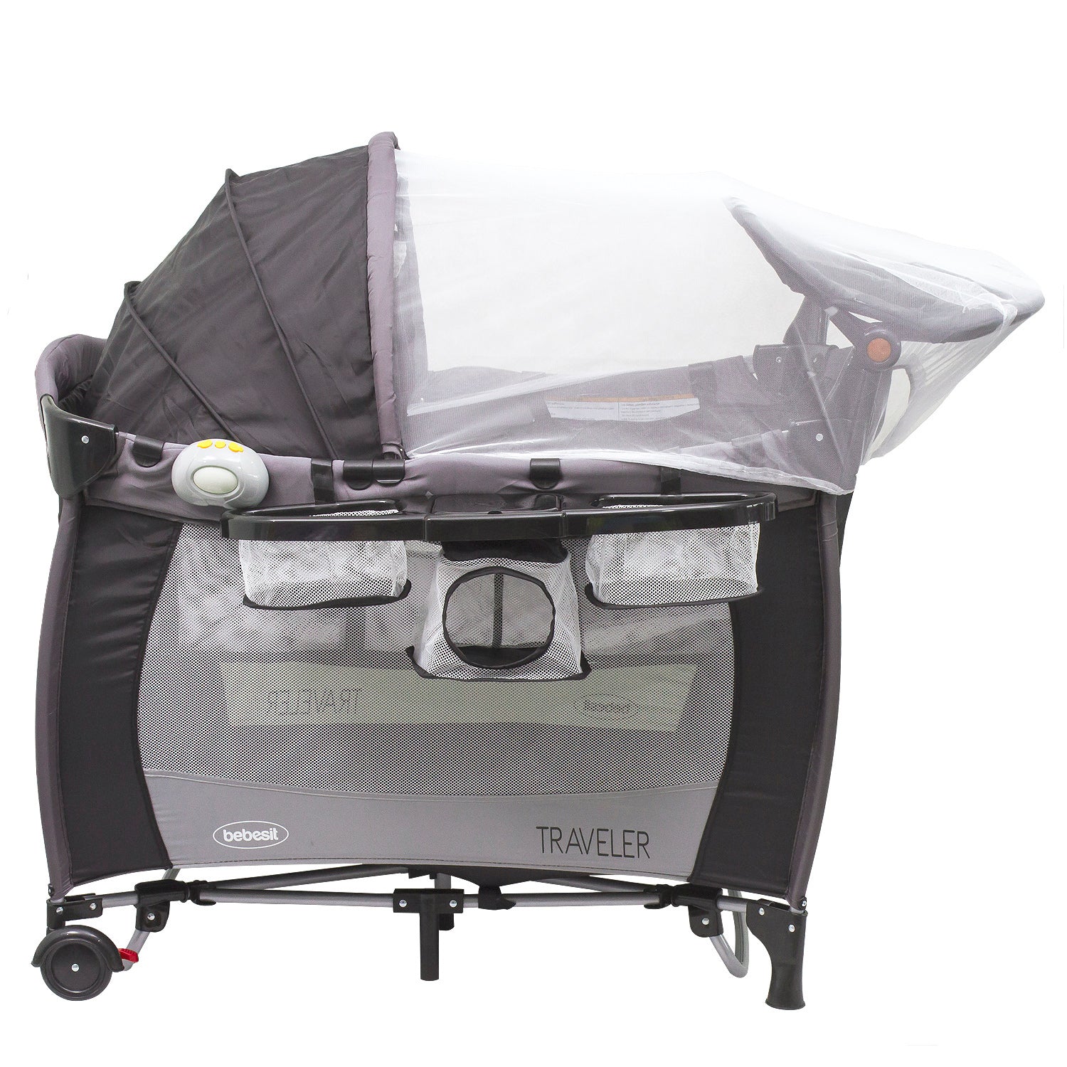 Cuna Pack And Play Traveler Gris