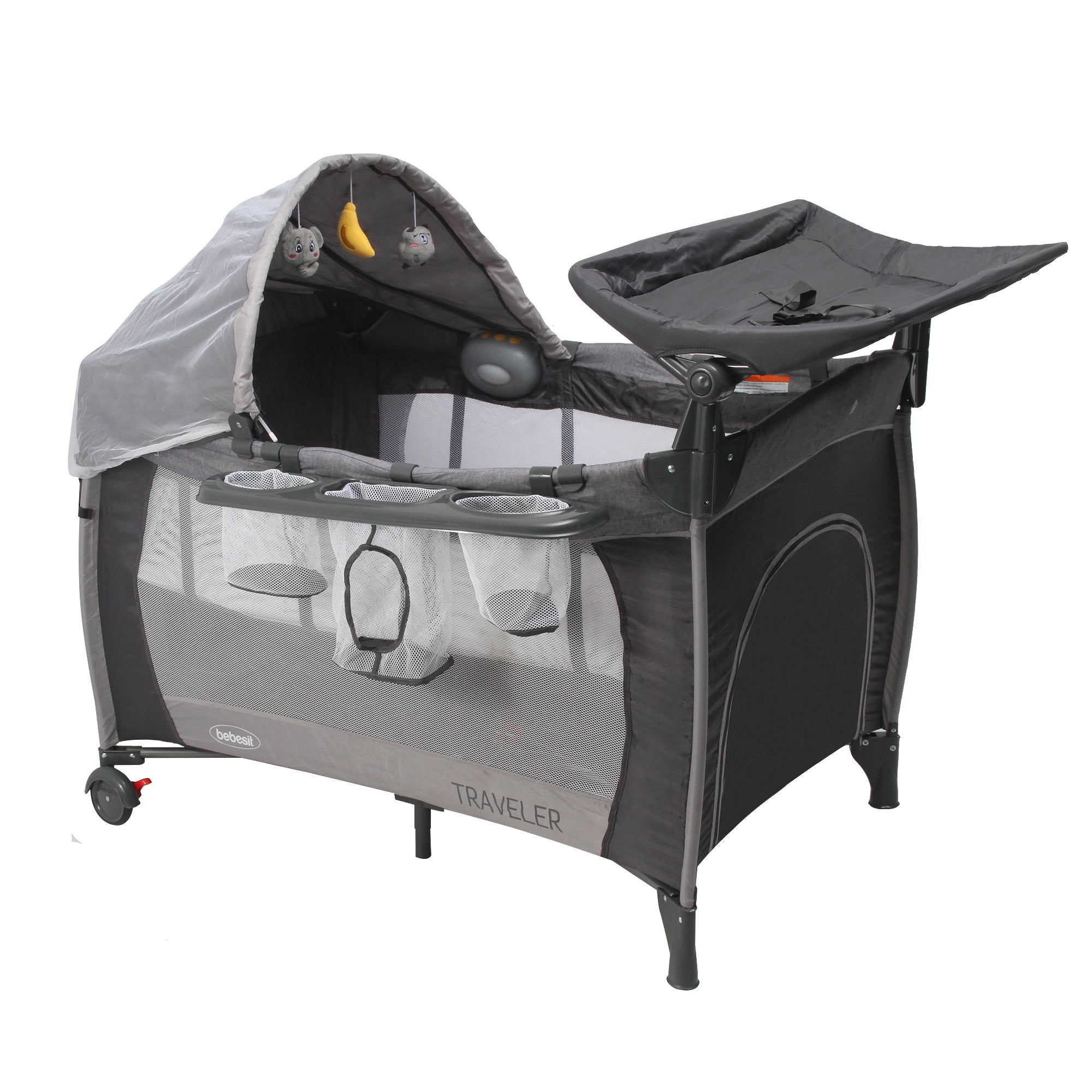 Cuna Pack And Play Traveler Gris