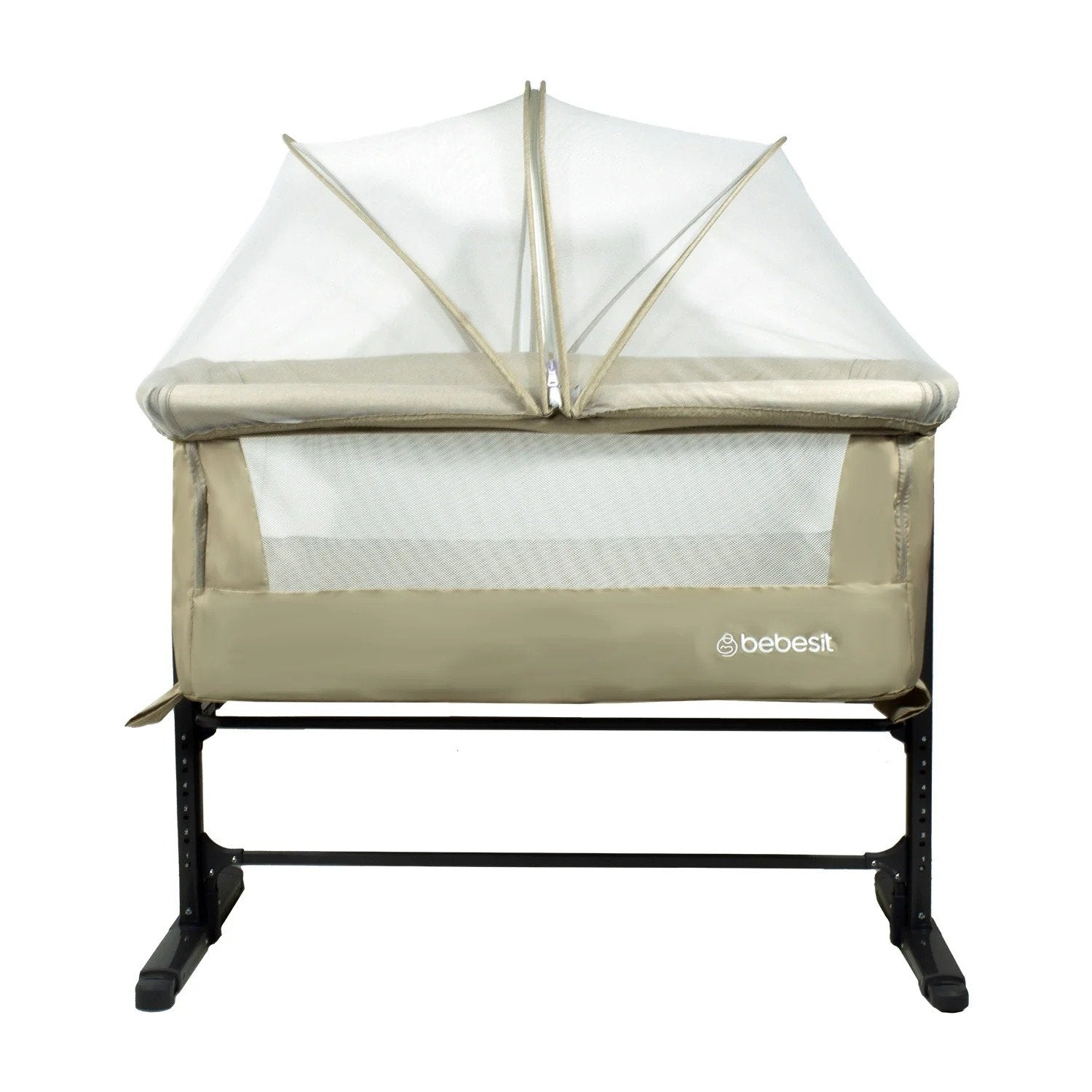 Cuna Colecho Con Mosquitero Myside Lx Beige Bebesit