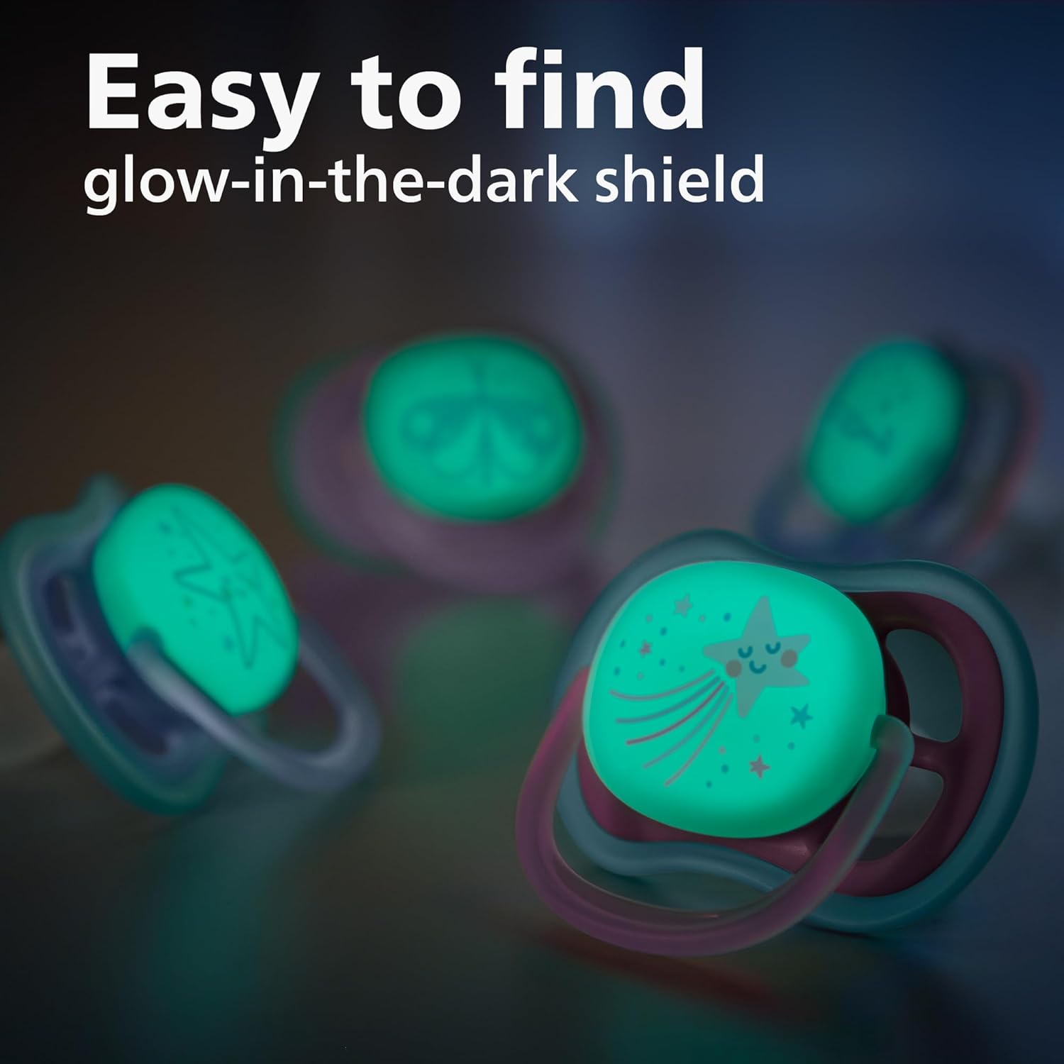 Chupete UA Night 0-6M niño