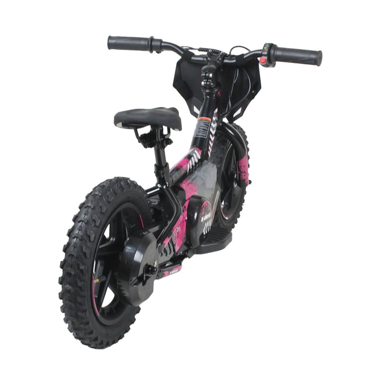 Bicicleta Moto Eléctrica E-bike Beride Aro 12 Rosada