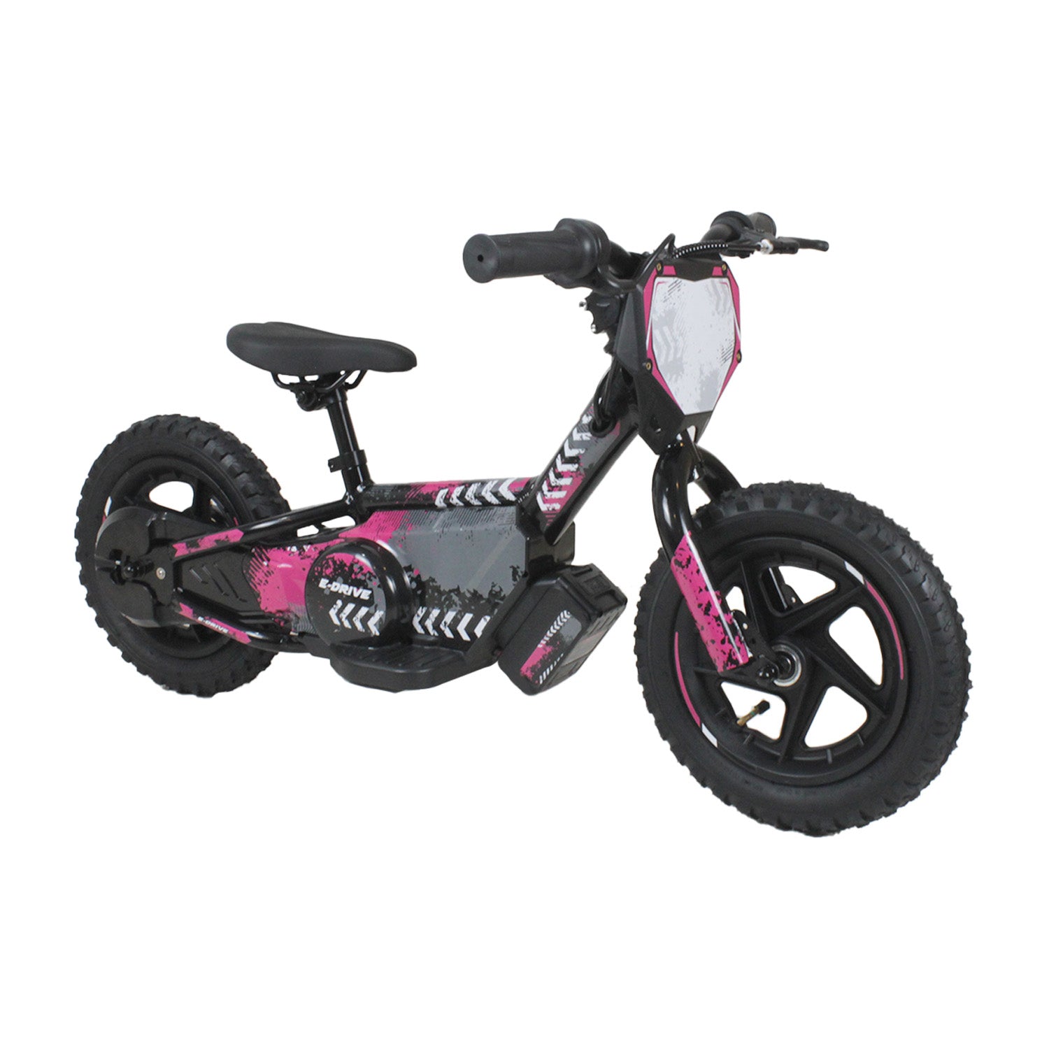 Bicicleta Moto Eléctrica E-bike Beride Aro 12 Rosada