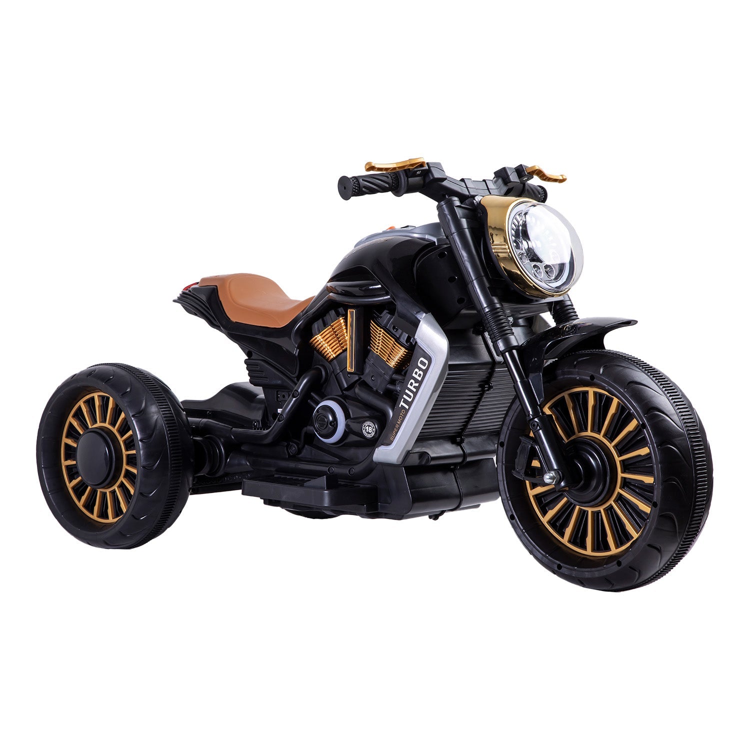 Moto 3 Ruedas A Batería Eléctrica Sx Negra