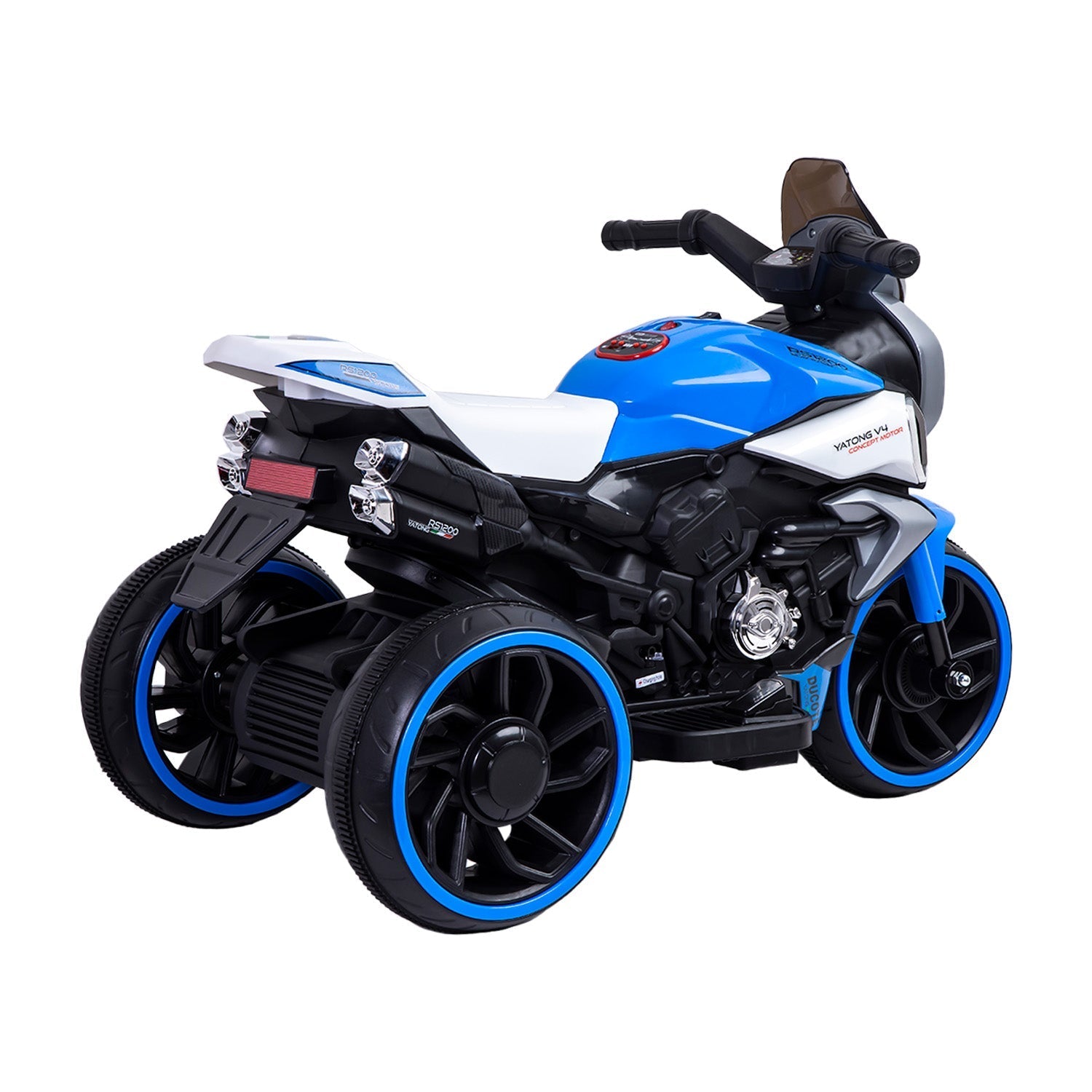 Moto 3 Ruedas Trimoto Bolt Azul