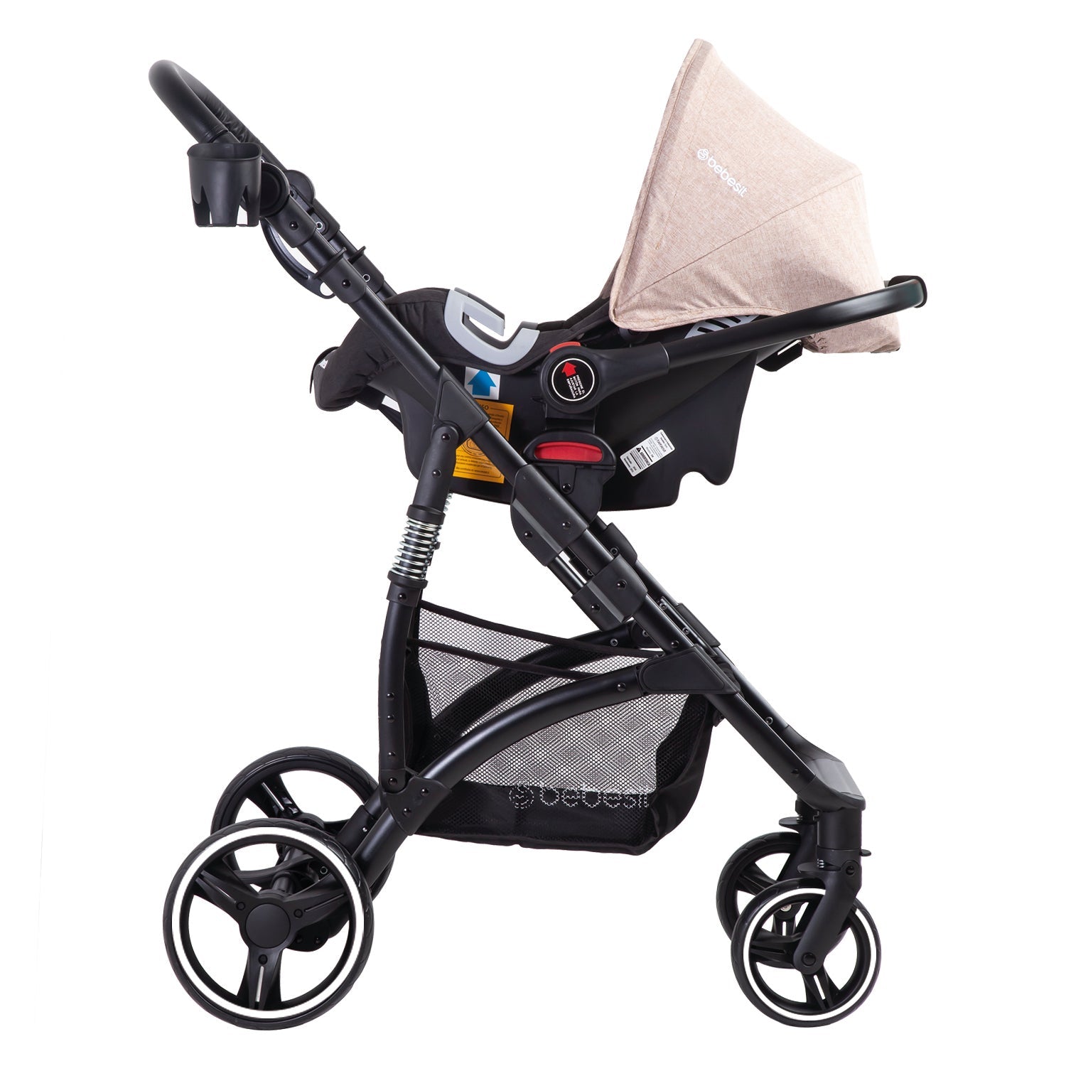 Coche Cuna Travel System Explorer Lx Beige