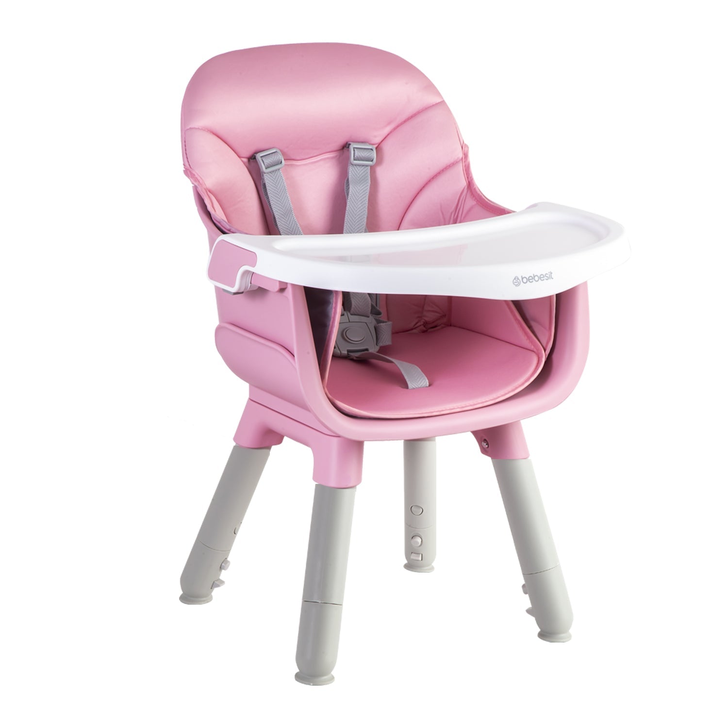 Silla De Comer Babydesk 4 En 1 Rosado