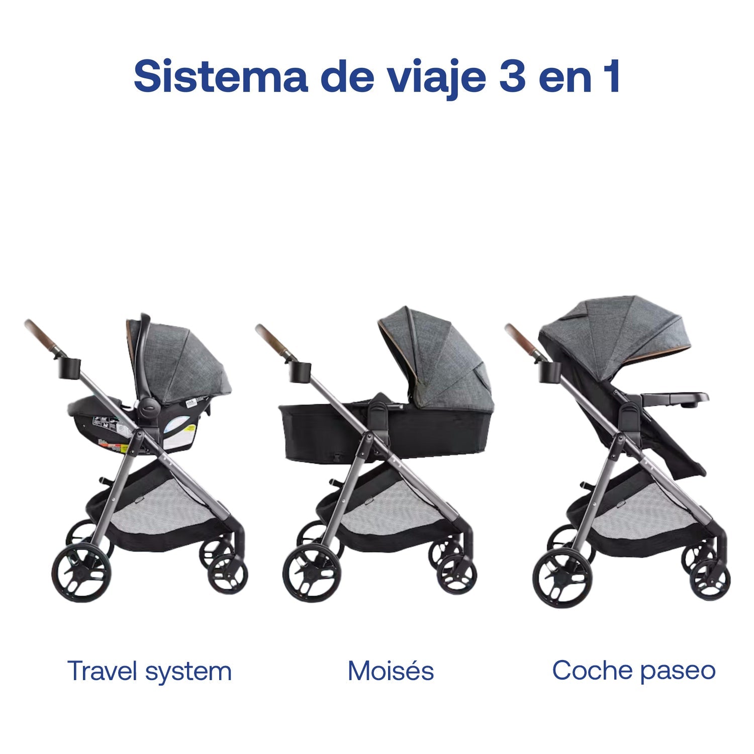 Coche Travel Sytem Modes Trio Hemlock Graco